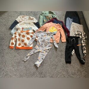 Toddler Boys Lot 2T (13 Pieces Total) long sleeves, pants